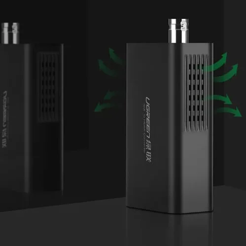 Ugreen 40966 Màu Đen Bộ chuyển 3G HDMI sang SDI hỗ trợ phân giải FULL HD kèm cổng âm thanh CM132 — ảnh 6