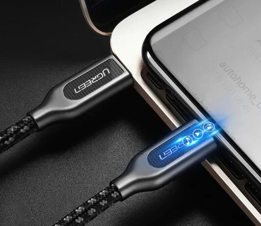 Ugreen 50223 0.5M Cáp USB TypeC sang USB mạ Zinc alloy cao cấp US265