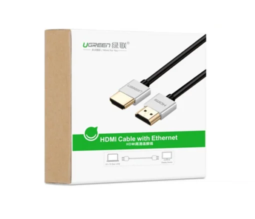 Ugreen 50304 5M màu Bạc Cáp tín hiệu HDMI chuẩn 2.0 sợi siêu nhỏ cao cấp HD117 — ảnh 4