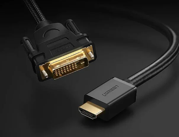 Ugreen 50350 5M màu Đen Cáp chuyển đổi HDMI sang DVI 24 + 1 thuần đồng HD133 — ảnh 6