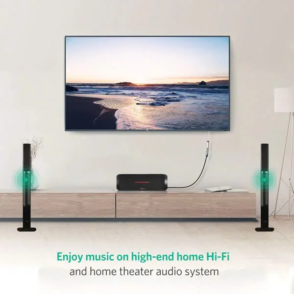 Ugreen 50439 3M 3.5mm Đầu mạ vàng có hỗ trợ MIC Màu Đen cáp nối dài AV118 — ảnh 4