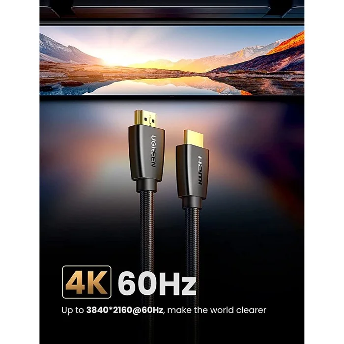 Ugreen 50465 5M màu Đen Cáp tín hiệu HDMI chuẩn 2.0 hỗ trợ phân giải 4K HD118 — ảnh 6