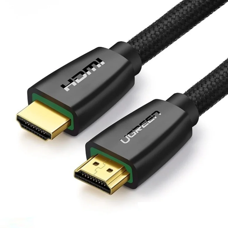 Ugreen 50465 5M màu Đen Cáp tín hiệu HDMI chuẩn 2.0 hỗ trợ phân giải 4K HD118
