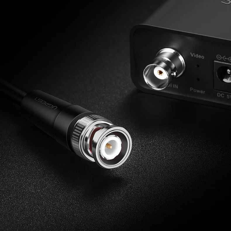 Ugreen 50927 5M màu Đen Cáp 2 đầu SDI cho máy quay + Camera cao cấp SP103 — ảnh 4