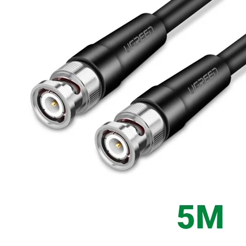 Ugreen 50927 5M màu Đen Cáp 2 đầu SDI cho máy quay + Camera cao cấp SP103