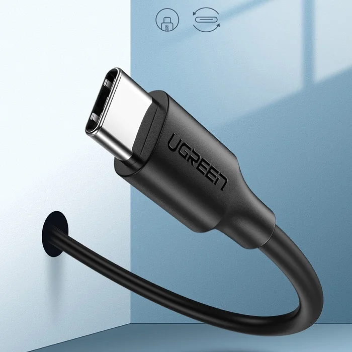 Ugreen 60118 2M màu đen Dây USB 2.0 sang USB Type-C US288