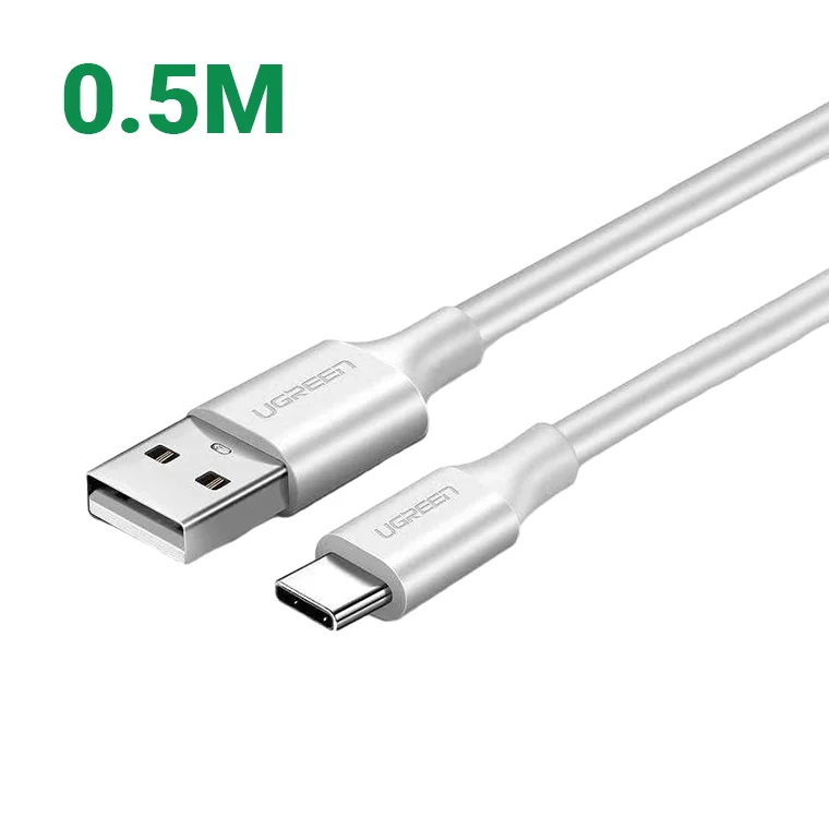 Ugreen 60120 0.5M Dây USB 2.0 sang USB Type-C US287 — ảnh 1