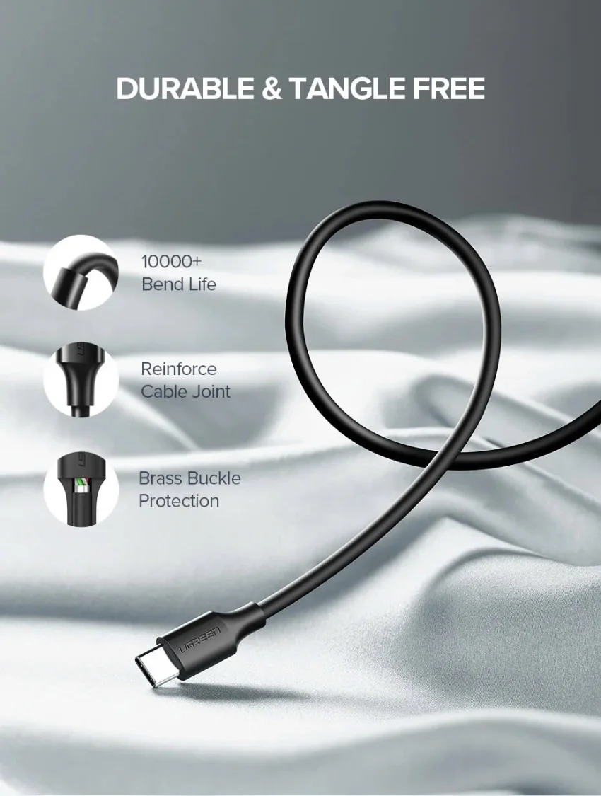 Ugreen 60122 1.5M Dây USB 2.0 sang USB Type-C US287 — ảnh 7