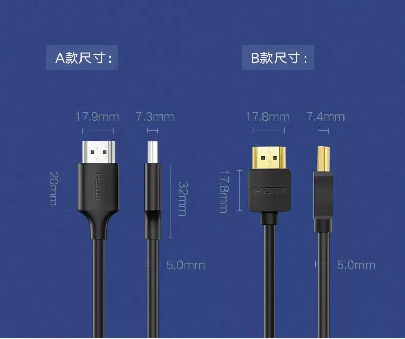 Ugreen 60177 5M màu đen Cáp tín hiệu HDMI 2.0 hỗ trợ 4K2K Đồng 100% HD134 — ảnh 7