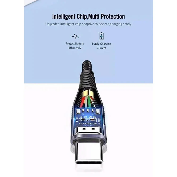 Ugreen 60204 0.5M Màu Xám Dây USB Type C truyền dữ liệu và sạc ED022 — ảnh 8