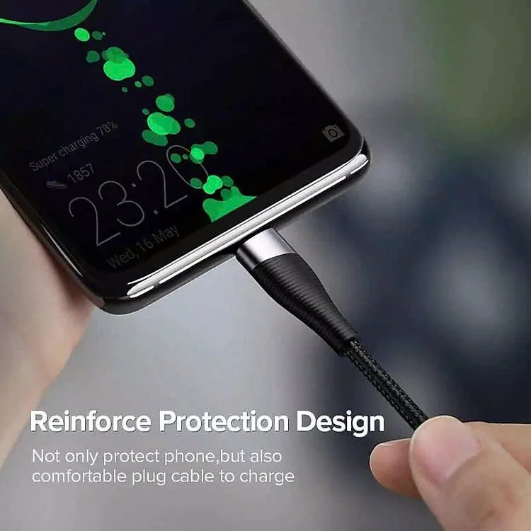 Ugreen 60206 2M Màu Xám Dây USB Type C truyền dữ liệu và sạc ED022 — ảnh 6