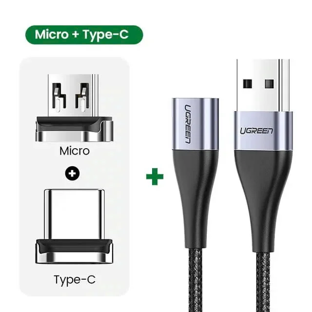 Ugreen 60210 Đầu USB type C hít nam châm dùng chung cho dây USB từ tính ED023 — ảnh 5
