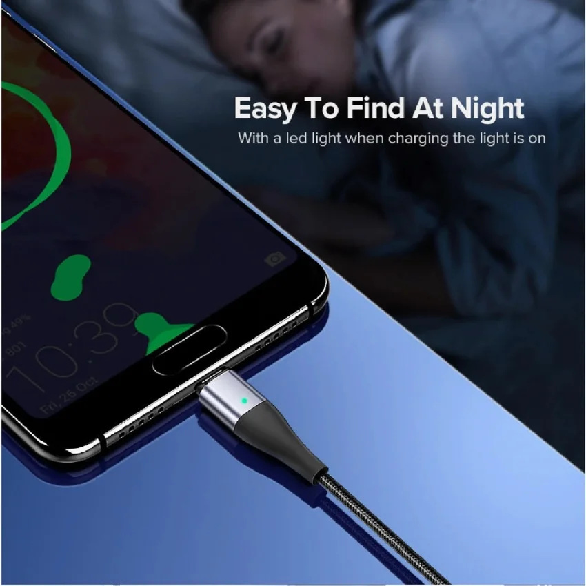 Ugreen 60277 1M đầu hít Type c + cáp USB từ tính sạc nhanh và truyền dữ liệu ED024 — ảnh 3