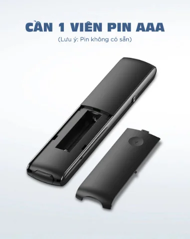 Ugreen 60327 100M Màu Đen Bút Trình Chiếu Laser LP180 ( SP chưa có pin đi kèm )