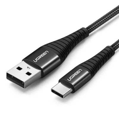Ugreen 60570 2m QC4.0 3A cáp USB A ra Type C đầu nhôm chống gãy US301 — ảnh 2