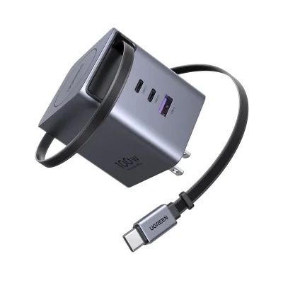 Ugreen 65827 X616 Củ sạc 100W tích hợp cáp