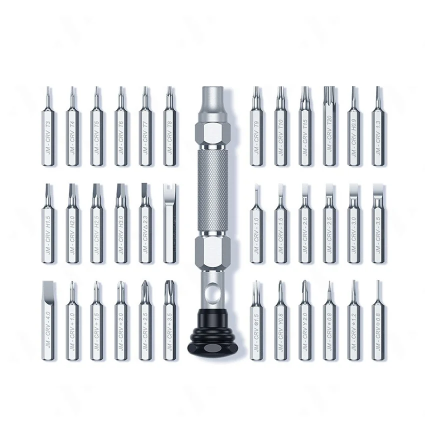 Ugreen 80459 38 trong 1 bộ vít đa năng mạ nhôm đầu hít từ tính hộp màu đen CM372 — ảnh 4