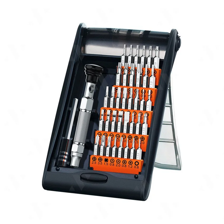 Ugreen 80459 38 trong 1 bộ vít đa năng mạ nhôm đầu hít từ tính hộp màu đen CM372