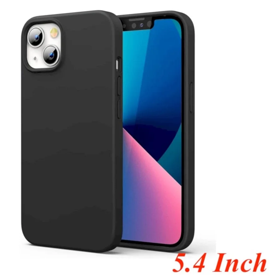 Ugreen 80672 5.4inch for iPhone 13 mini Black Silky Silicone Protective Case LP543