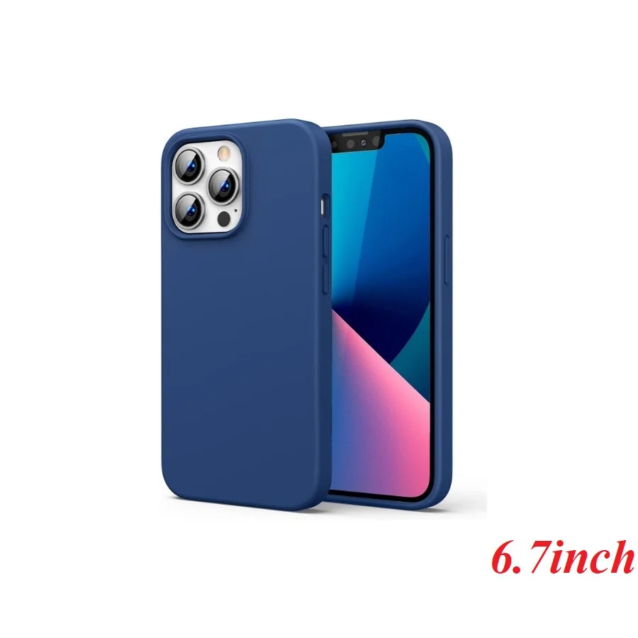 Ugreen 80678 for iPhone 13 Pro Max Navy Blue cover Liquid Silicone Case LP546