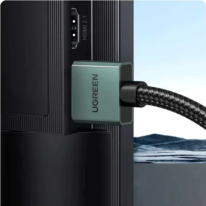 Ugreen 90382 1M Slim 8K Cáp HDMI chuẩn 2.1 bọc nhôm, bện dù HD155 — ảnh 7