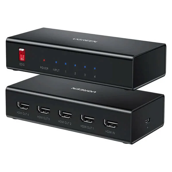 Ugreen 90514 4K60HZ HDMI Splitter v2.0 bộ chia 1 vào 4 ra 1 in 4 Out CM570 — ảnh 2