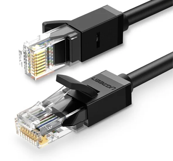 UGREEN Cat 6 U/UTP Lan Cable 0.5m (Black) — ảnh 1
