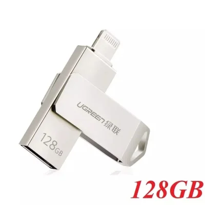 USB 128Gb Cổng USC2.0 Ổ Flash đầu lightning cho iPhone-iPad UGREEN US200 30647