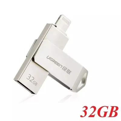 USB 32Gb Cổng USC2.0 Ổ Flash đầu lightning cho iPhone-iPad UGREEN US200 30616