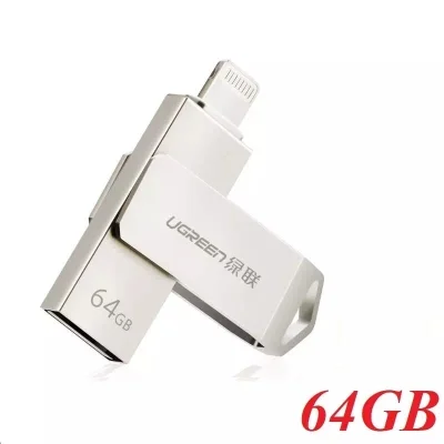 USB 64Gb Cổng USC2.0 Ổ Flash đầu lightning cho iPhone-iPad UGREEN US200 30617