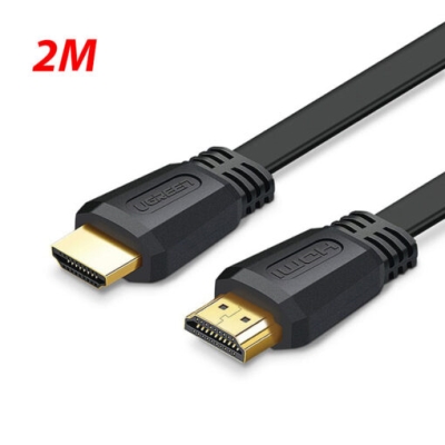 Cáp dữ liệu dạng dẹt HDMI 2.0 truyền âm thanh hình ảnh dài 2M Ugreen (70159)