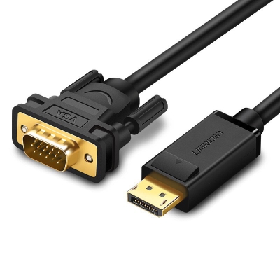 Dây chuyển đổi có chipset Displayport sang VGA dài 1.5M Ugreen (10247)